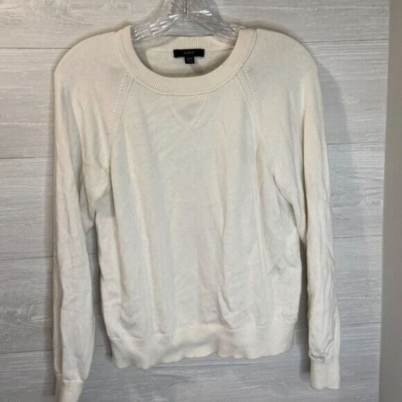 J. CREW Women's Sweatshirts‎ Crewneck Loose Fitting Tops For Women Long Sleeve - Picture 3 of 5